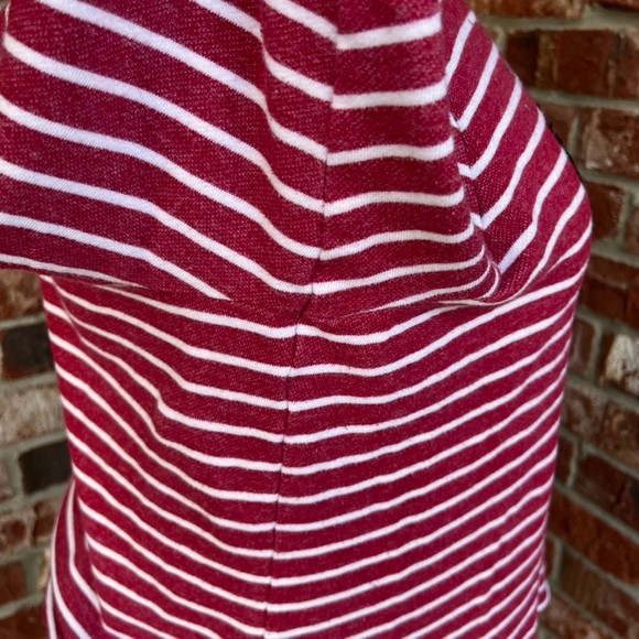 CJ BANKS 2X STRIPED SCOTTIE SWEATSHIRT - Picture 9 of 11